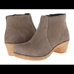 Dansko Suede Booties